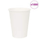 Vidaxl -Papierkaffeetassen 1000 Stcs 12oz 300 ml Weiß