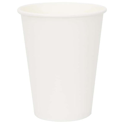 Vidaxl -Papierkaffeetassen 1000 Stcs 12oz 300 ml Weiß