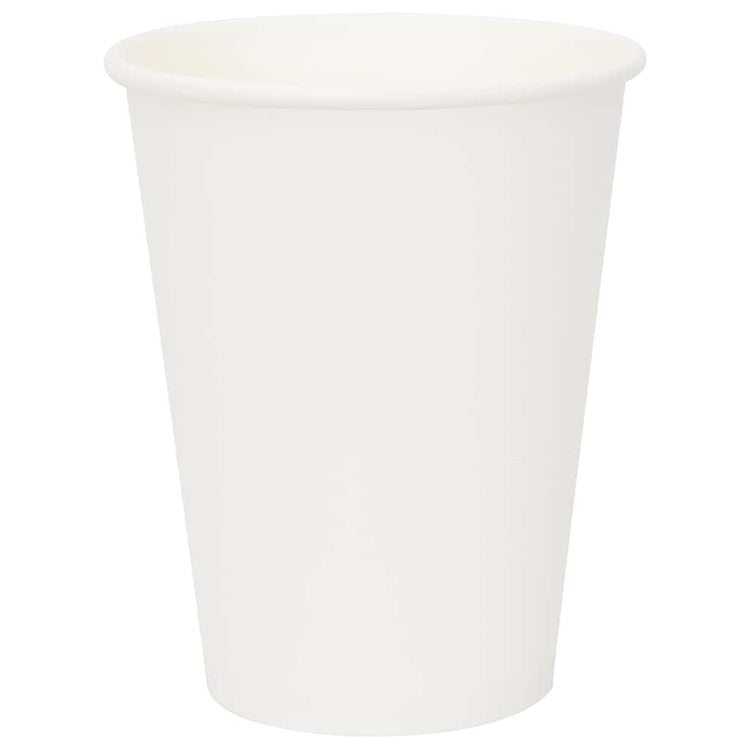 Vidaxl -Papierkaffeetassen 1000 Stcs 12oz 300 ml Weiß