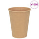 Vidaxl -Papierkaffeetassen 1000 Stcs 12oz 300 ml Braun