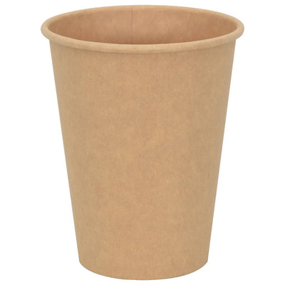 Vidaxl -Papierkaffeetassen 1000 Stcs 12oz 300 ml Braun
