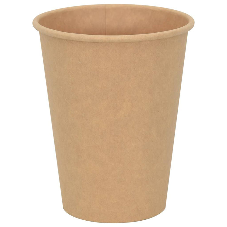 Vidaxl -Papierkaffeetassen 1000 Stcs 12oz 300 ml Braun