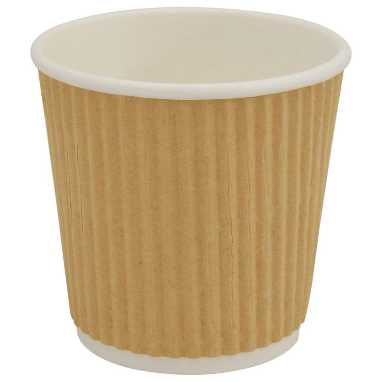 Vidaxl -Papierkaffeetassen 1000 Pcoz 100 ml Braun