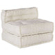 VidaXL Modulsofa 70x70x54 Stoff creme