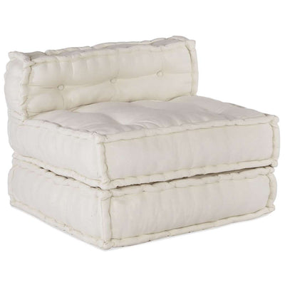 VidaXL Modulsofa 70x70x54 Stoff creme
