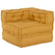 Vidaxx Modulsofa 70x70x54 Stoff gelb