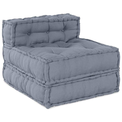 Vidaxl modulares Sofa grau 70 x 70 x 56 cm Stoff