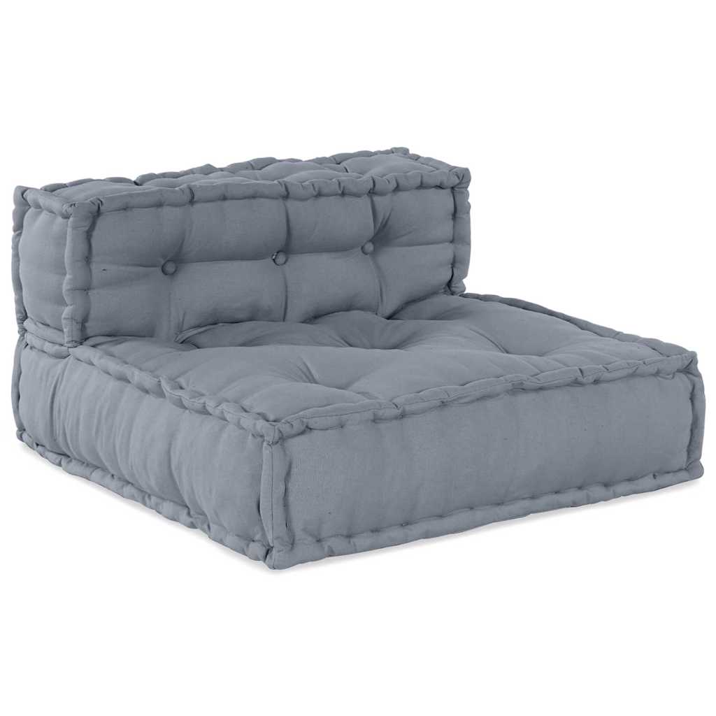 Vidaxl modulares Sofa grau 70 x 70 x 56 cm Stoff