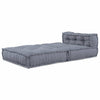 Vidaxl modulares Sofa grau 70 x 70 x 56 cm Stoff