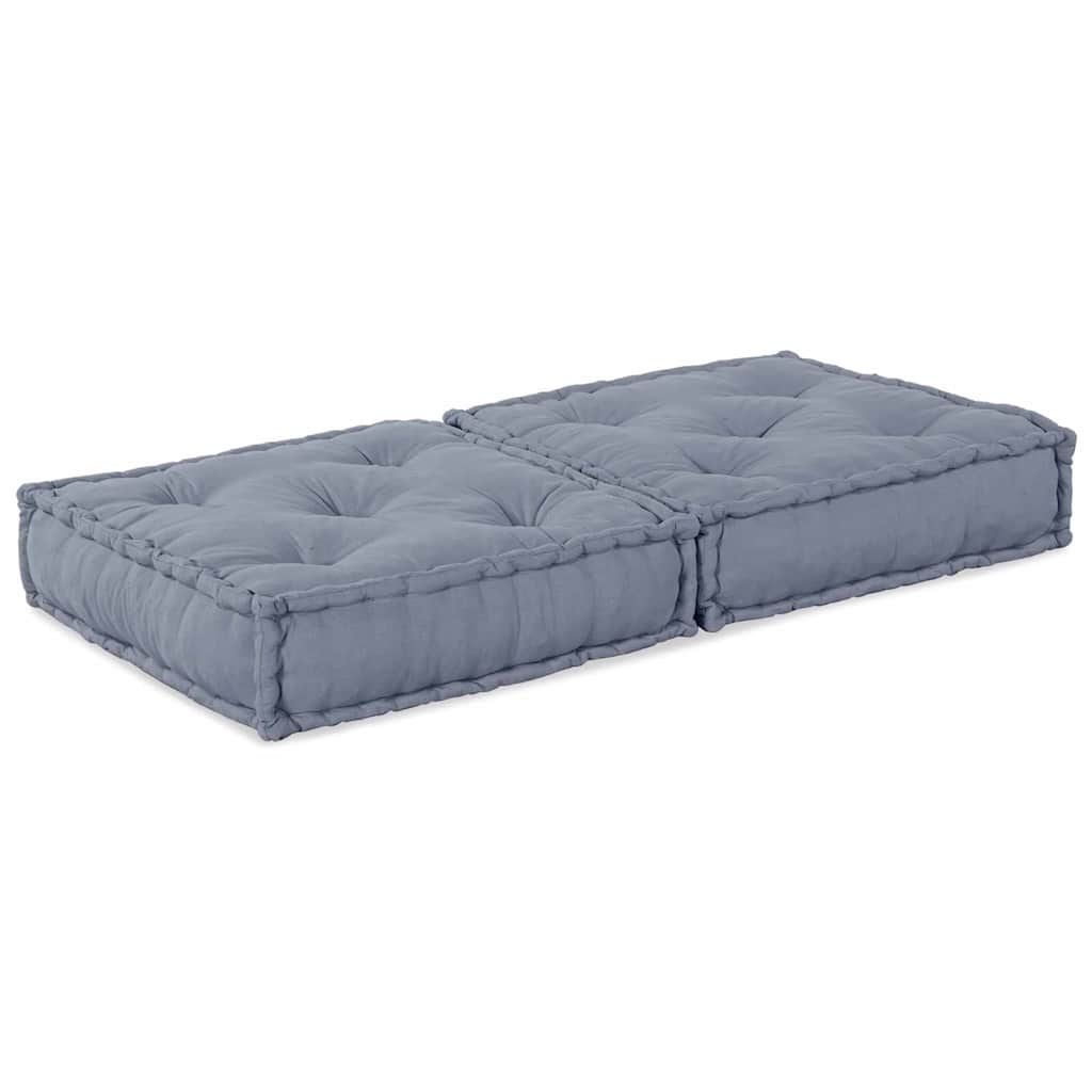 Vidaxl modulares Sofa grau 70 x 70 x 36 cm Stoff
