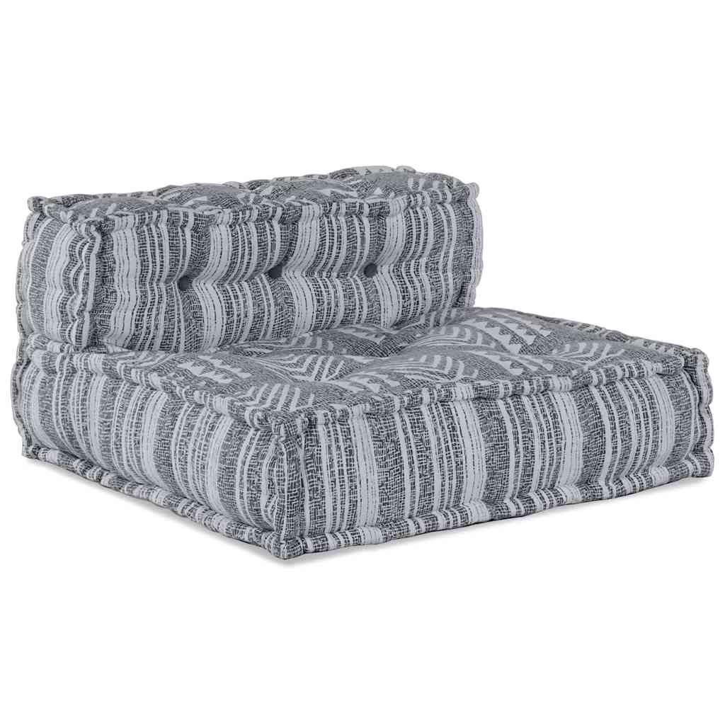 VidaXL modulares Sofa grau bedruckt 70 x 70 x 56 cm Stoff