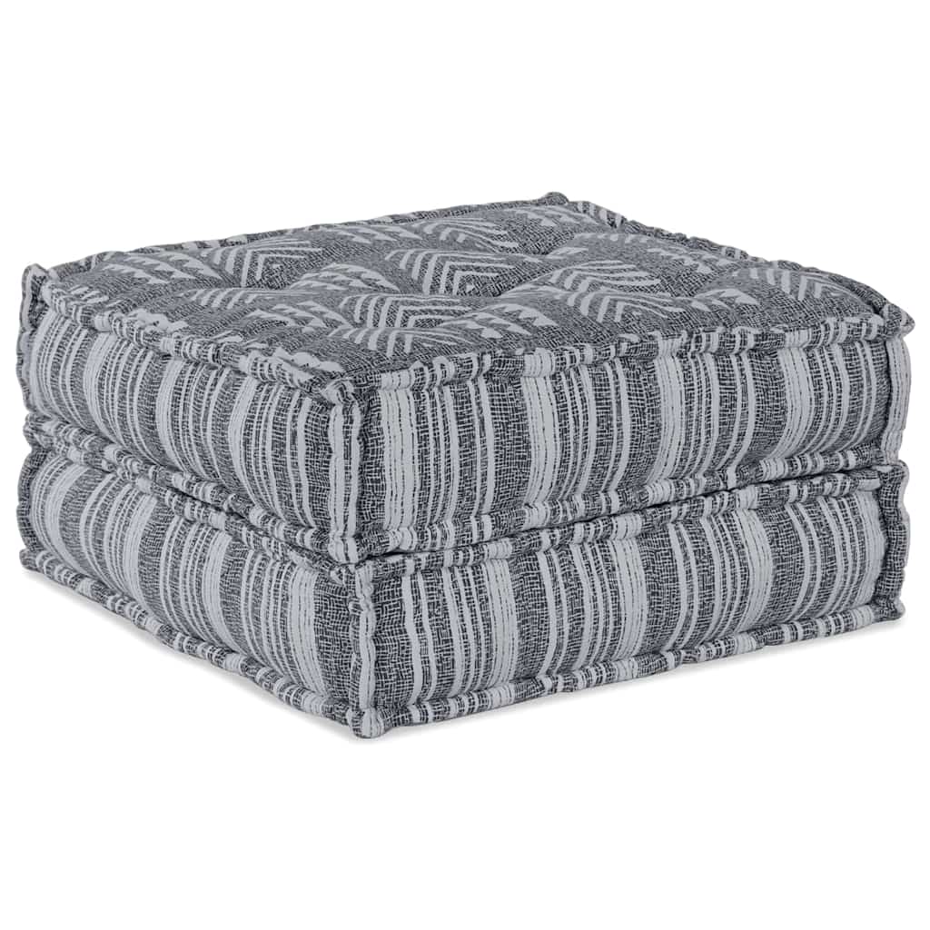 Vidaxl modulares Sofa mit grauem Druck, Stoff 70 x 70 x 36 cm