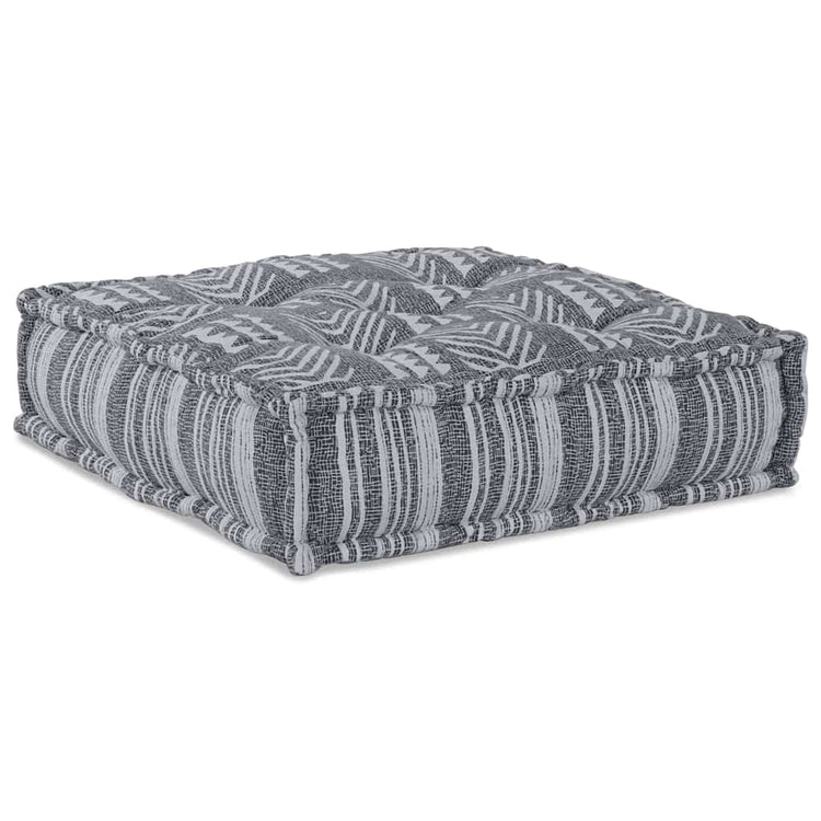 Vidaxl modulares Sofa mit grauem Druck, Stoff 70 x 70 x 36 cm