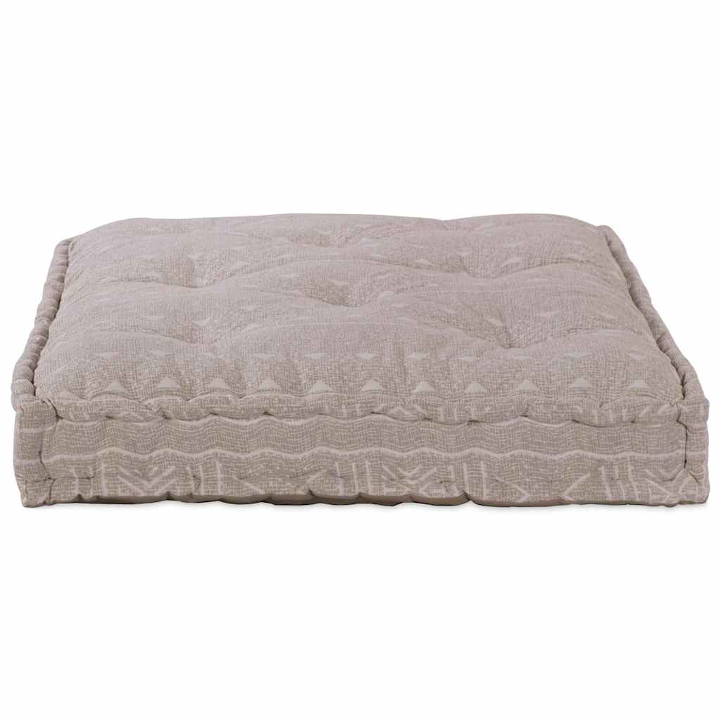 Vidaxx Modulsofa hellbraun 120 x 80 x 12 cm Stoff