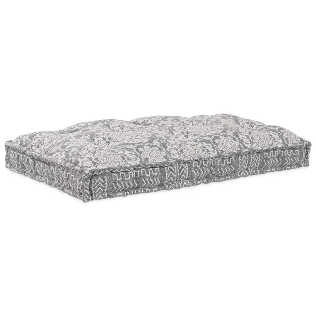 Vidaxl modulares Sofa hellgrau 120 x 80 x 12 cm Stoff
