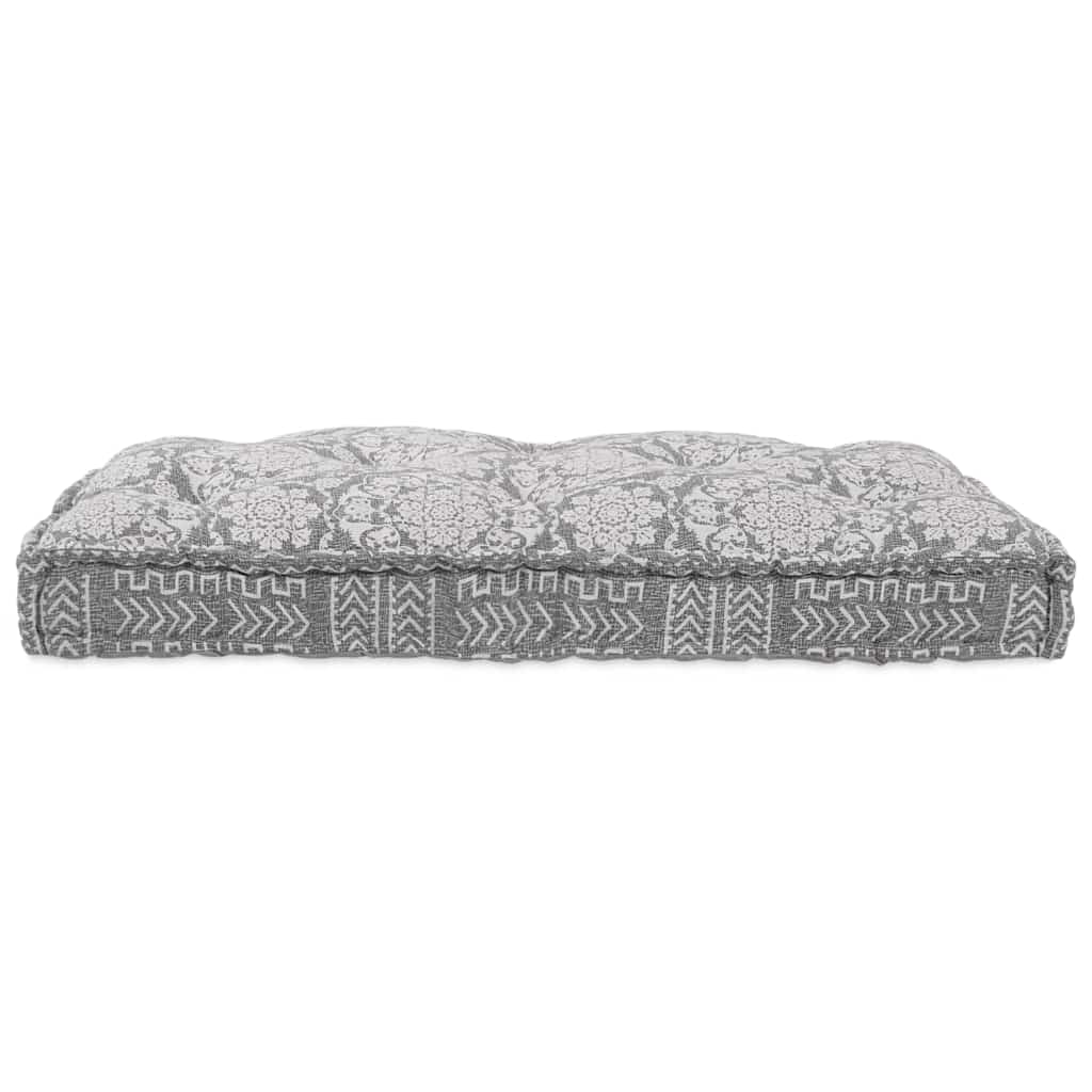 Vidaxl modulares Sofa hellgrau 120 x 80 x 12 cm Stoff