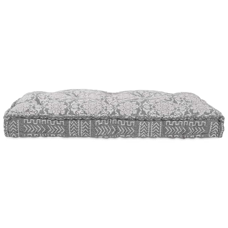 Vidaxl modulares Sofa hellgrau 120 x 80 x 12 cm Stoff