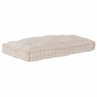 VidaXL modulares Sofa creme 120 x 80 x 12 cm Stoff