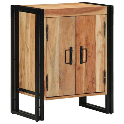 Vidaxx Schuhschrank mit Regal braun 56 x 35 x 70 cm massives Akazienholz