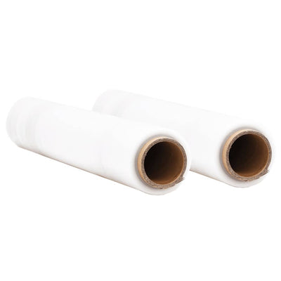 VidaXL Stretchfolie 2 Stück transparent 20 μm 50 cm x 150 m