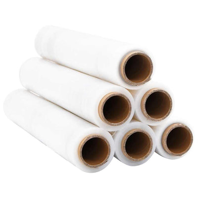 VidaXL Stretchfolie 6 Stück transparent 20 μm 50 cm x 150 m