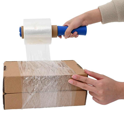 VidaXL Stretchfolie mit Griff 10 Stück transparent 23 μm 10 cm x 150 m