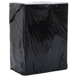 VidaXL Stretchfolie 2 Stück 30 μm 50 cm x 300 m schwarz - afbeelding 1