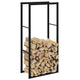 Vidaxx Kaminholzregal 55x30x116 cm Stahl schwarz