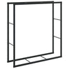 Vidaxx Kaminholzregal 110x30x116 cm Stahl schwarz