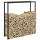 Vidaxx Kaminholzregal 110x30x116 cm Stahl schwarz