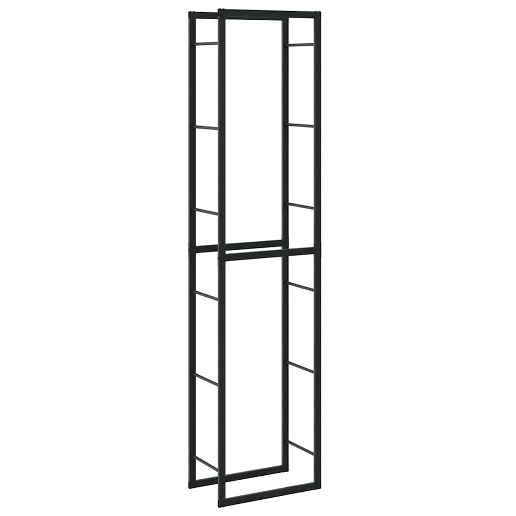 Vidaxl Kamin 50x30x209 cm Stahlschwarz