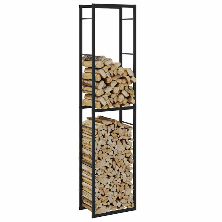 Vidaxl Kamin 50x30x209 cm Stahlschwarz