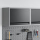 Vidaxx Werkzeugschrank mit Stauraum Schwarz und Grau 50 x 25 x 35 cm