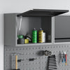Vidaxx Werkzeugschrank mit Stauraum Schwarz und Grau 50 x 25 x 35 cm