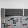 Vidaxx Werkzeugschrank mit Stauraum Schwarz und Grau 100 x 25 x 35 cm