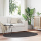 Vidaxl Teppiche Oval Huarte Anthrazit 100 x 200 cm 100 % Polyester