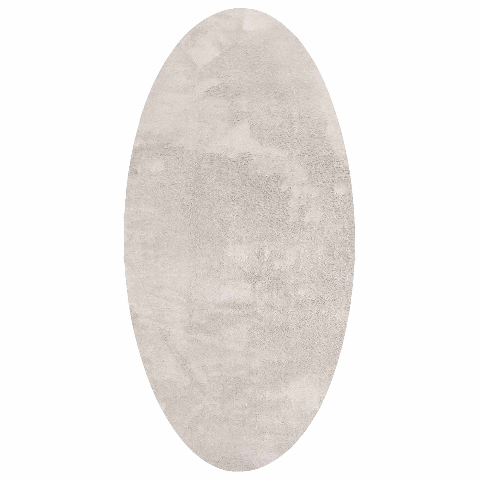 Vidaxl Teppiche oval Huarte Sand 80 x 150 cm 100 % Polyester