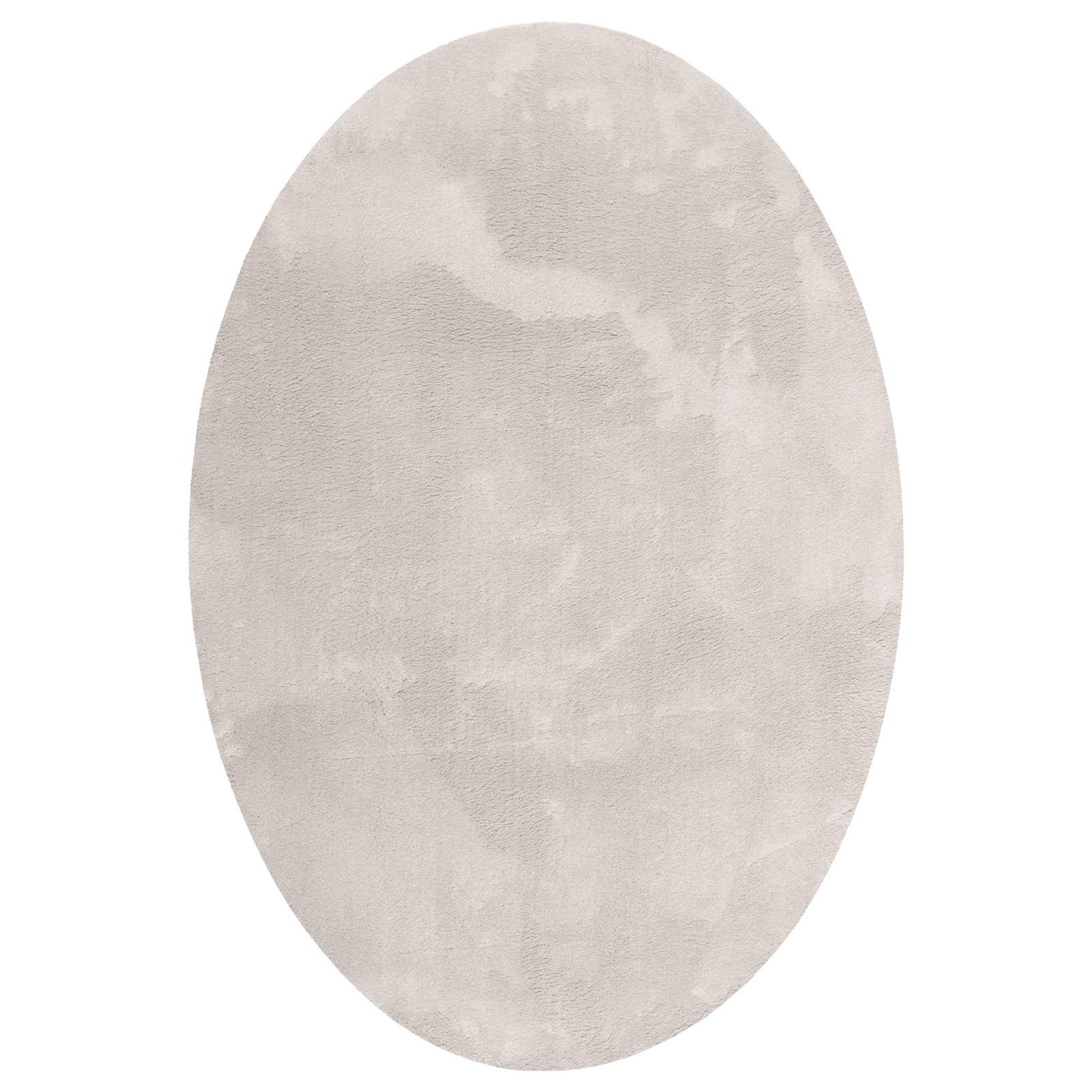 Vidaxl Teppiche oval Huarte Sand 120 x 170 cm 100 % Polyester