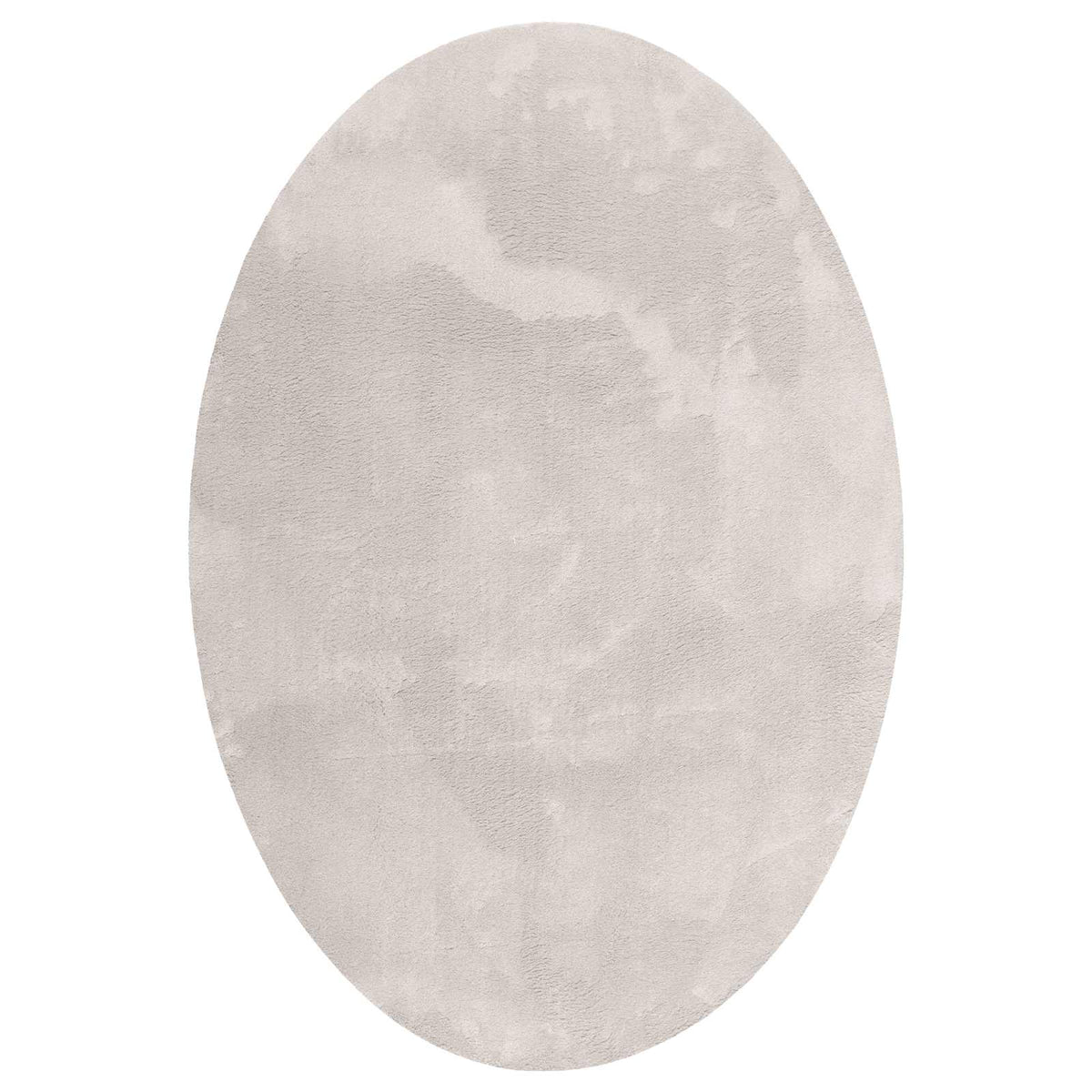 Vidaxl Teppiche oval Huarte Sand 140 x 200 cm 100 % Polyester