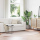 Vidaxl Teppiche oval Huarte Sand 160 x 230 cm 100 % Polyester