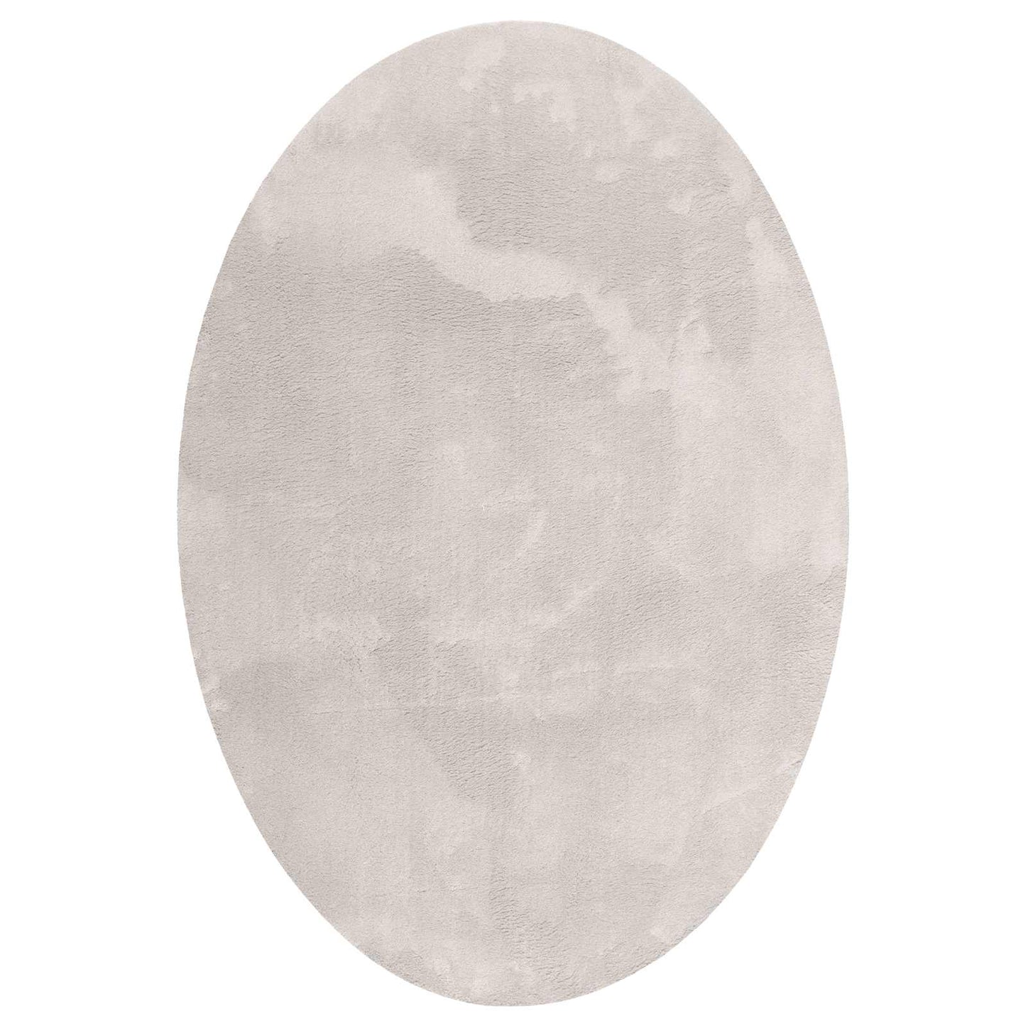 Vidaxl Teppiche oval Huarte Sand 160 x 230 cm 100 % Polyester