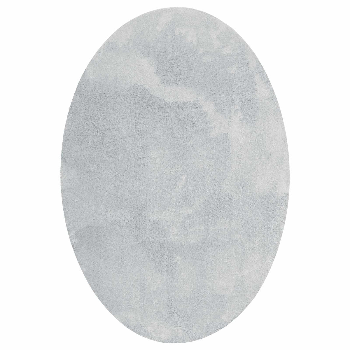 Vidaxl-Teppiche oval huarte grau 160 x 230 cm 100 % Polyester