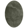 Vidaxl Teppiche oval Huarte Waldgrün 170 x 120 cm 100 % Polyester