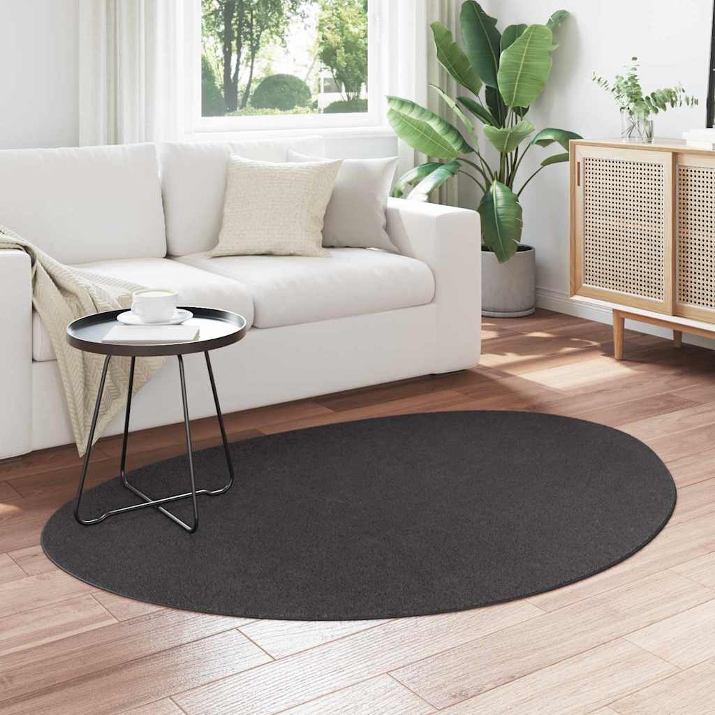 Vidaxl Teppiche Huarte Anthrazit 120 x 170 cm Polyester
