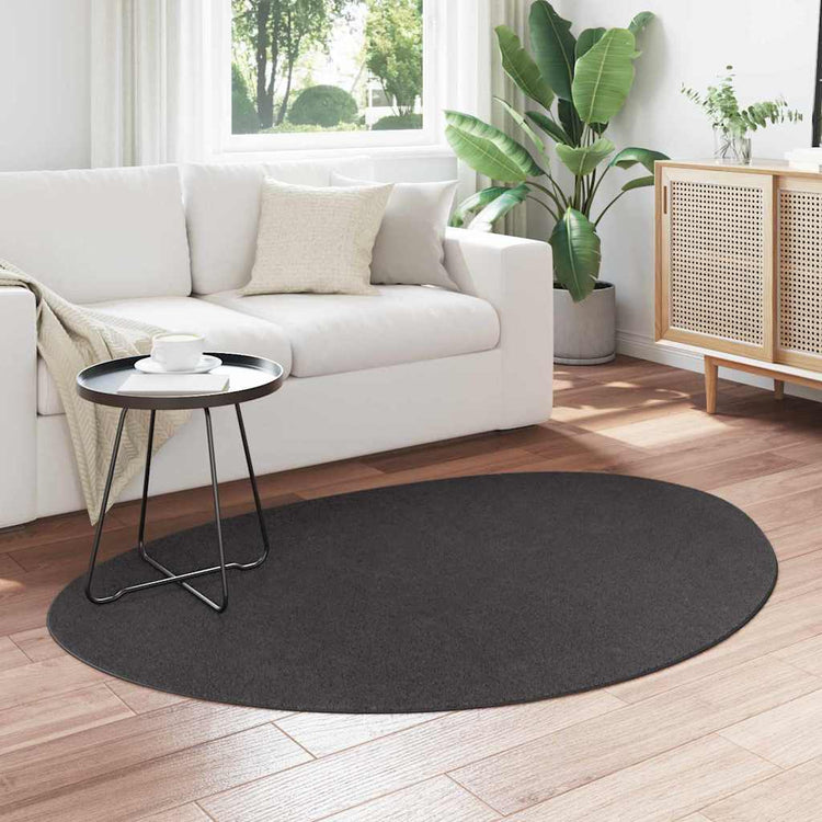 Vidaxl Teppiche Huarte Anthrazit 120 x 170 cm Polyester