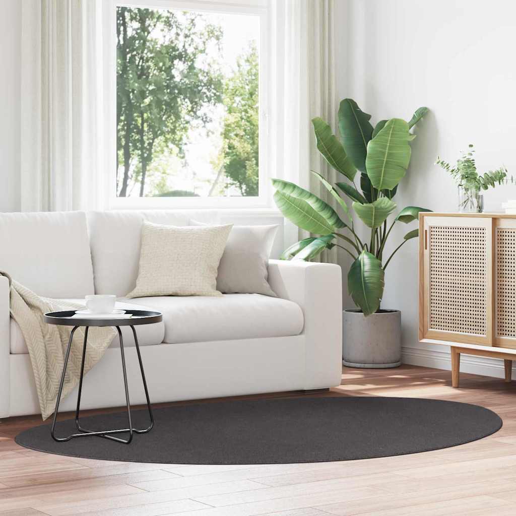 VidaXL Teppiche Huarte Anthrazit 140 x 200 cm Polyester