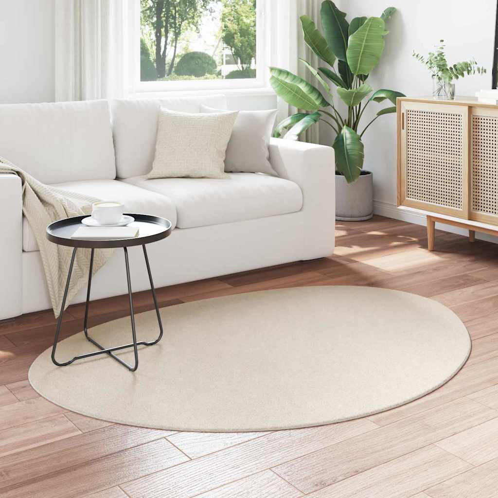 VidaXL Teppiche Huarte Beige 120 x 170 cm Polyester