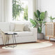VidaXL Teppiche Huarte Creme 80 x 150 cm Polyester