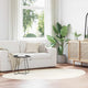 VidaXL Teppiche Huarte Creme 140 x 200 cm Polyester