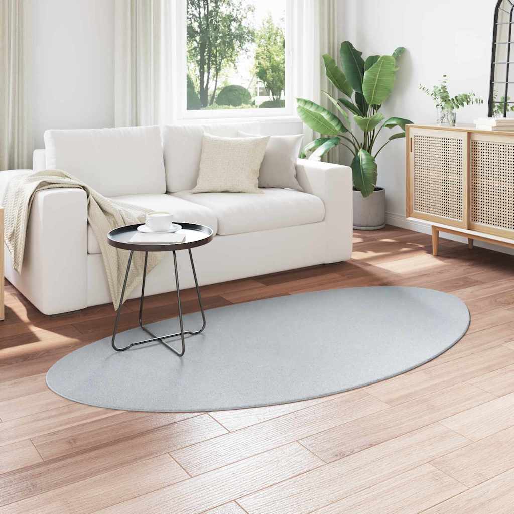 VidaXL Teppiche Huarte grau 100 x 200 cm Polyester